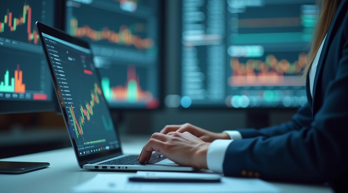 Representación visual del entorno de las empresas Fintech en México, con tecnología y datos financieros.